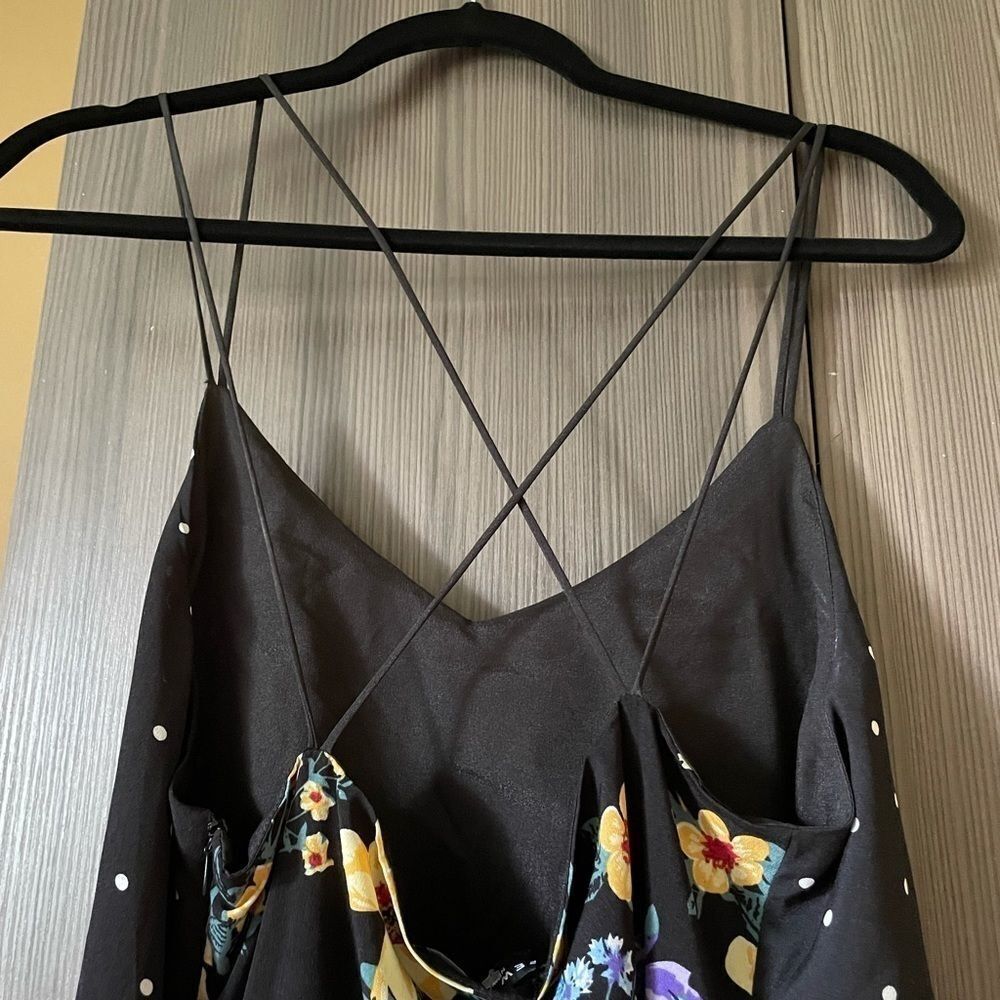 Few Moda Color-blocked Patterned Maxi Dress - Picture 6 of 16